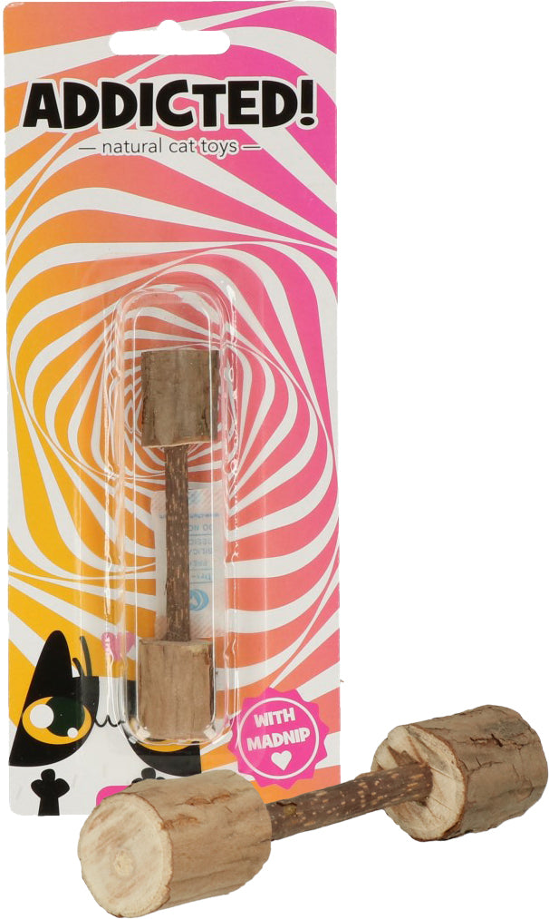 Addicted! Wood Dumbell – Unwiderstehliches Katzenspielzeug Mit MADNIP