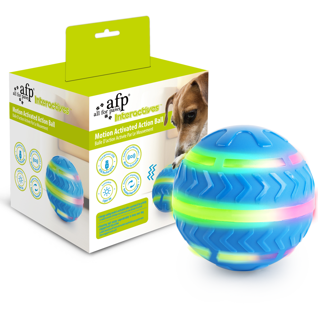 AFP Interactives Bewegungsaktivierter Action Ball – Fördert Aktives Spielen