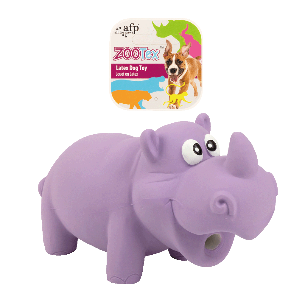AFP ZooTex Reginald Der Rhino – Langlebiges Und Quietschespielzeug Für Hunde