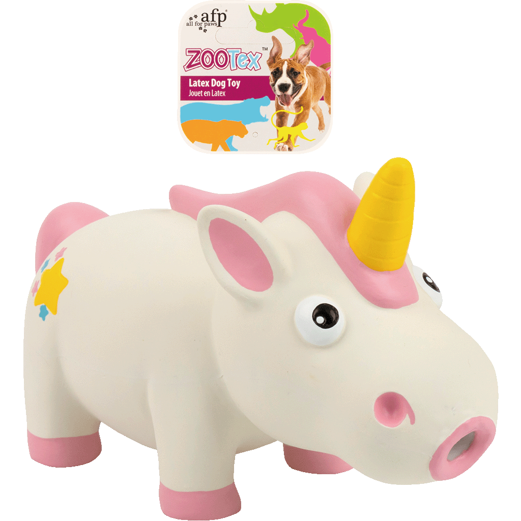 AFP ZooTex Penelope Der Einhorn - Robustes Und Langlebiges Hundespielzeug