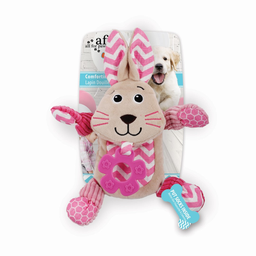 AFP Little Buddy Kaninchen – Knisterndes Kuscheltier für Stundenlangen Spielspaß