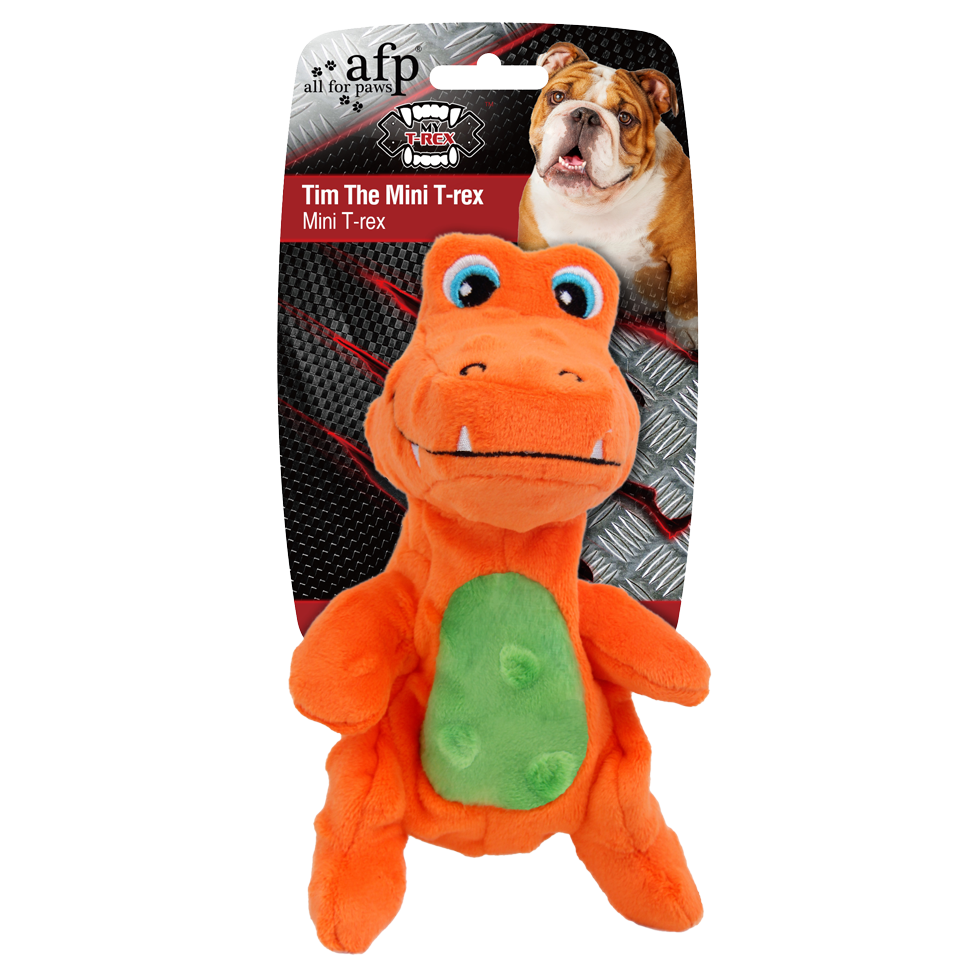 AFP My T-Rex Tim Der Mini T-Rex S – Robustes Kuscheltier Mit Quietscher