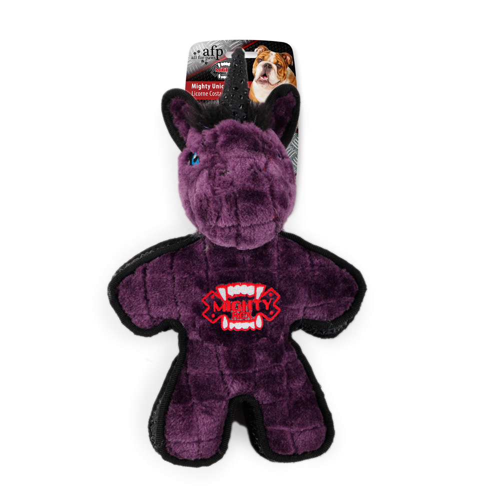 AFP My T-Rex Mighty Einhorn – Robustes Kuscheltier Mit Quietscher