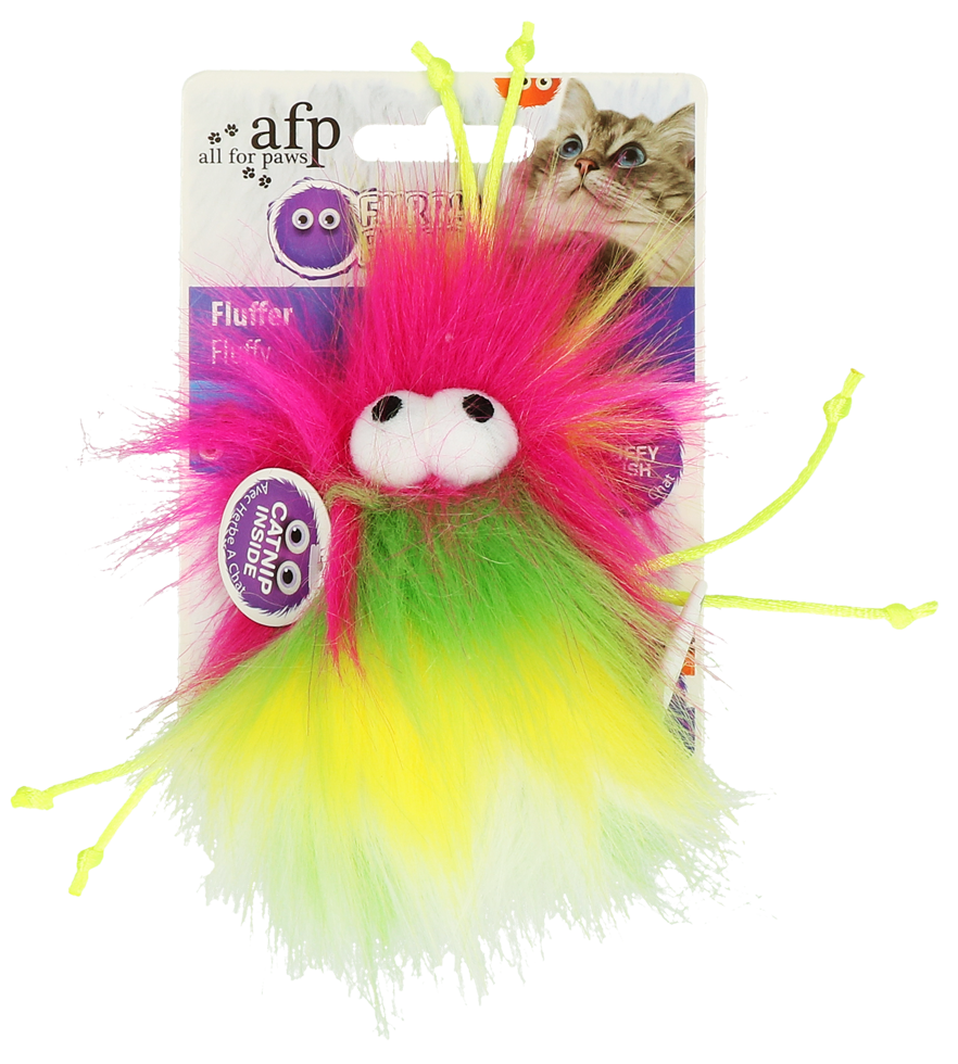 AFP Furry Ball Fluffer Rosa – Lieblingsspielzeug Mit Katzenminze