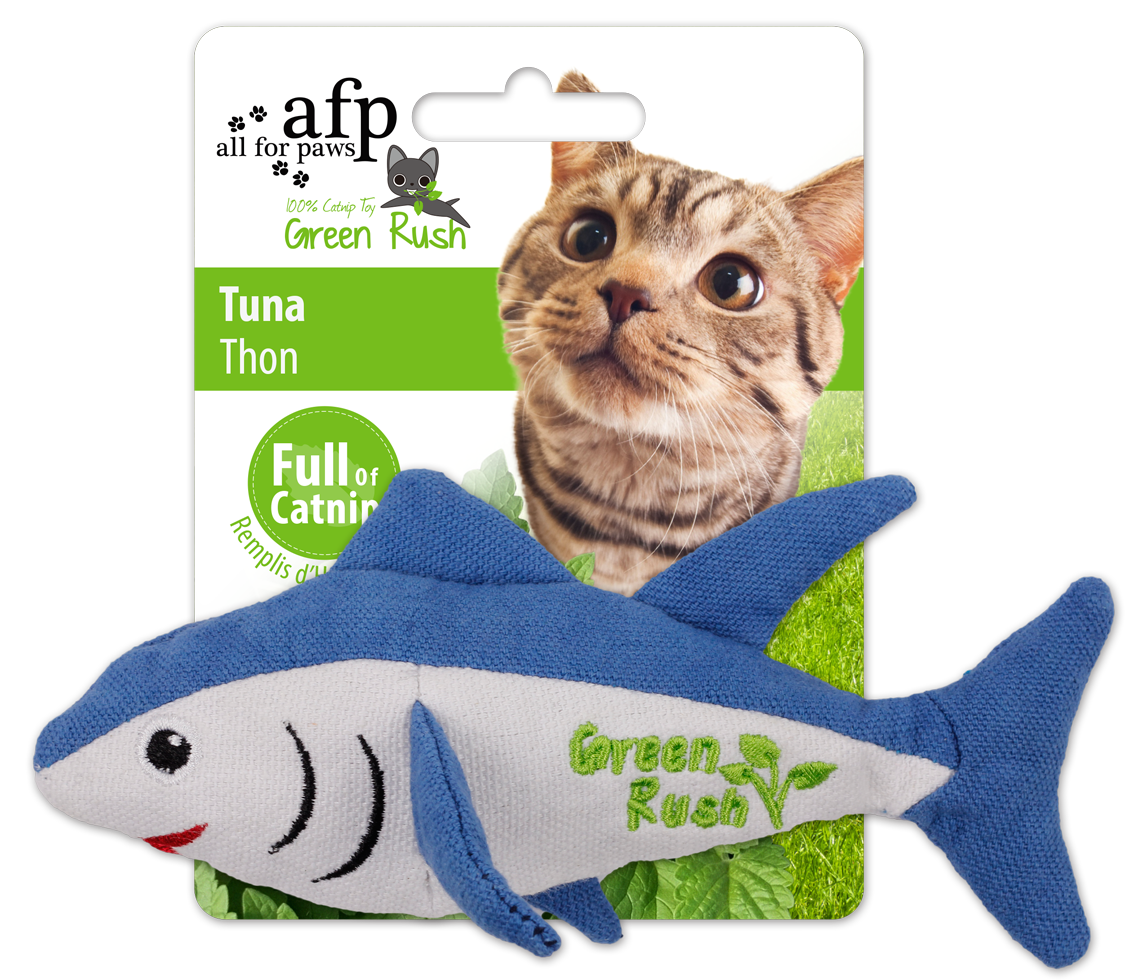 AFP Green Rush Cuddler Thunfisch – Unwiderstehlicher Spielspaß Mit Kanadischer Catnip