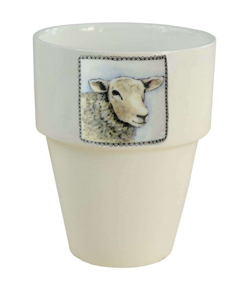 HofundZoo Milchbecher Schaf – Einzigartiges Design für Milchliebhaber