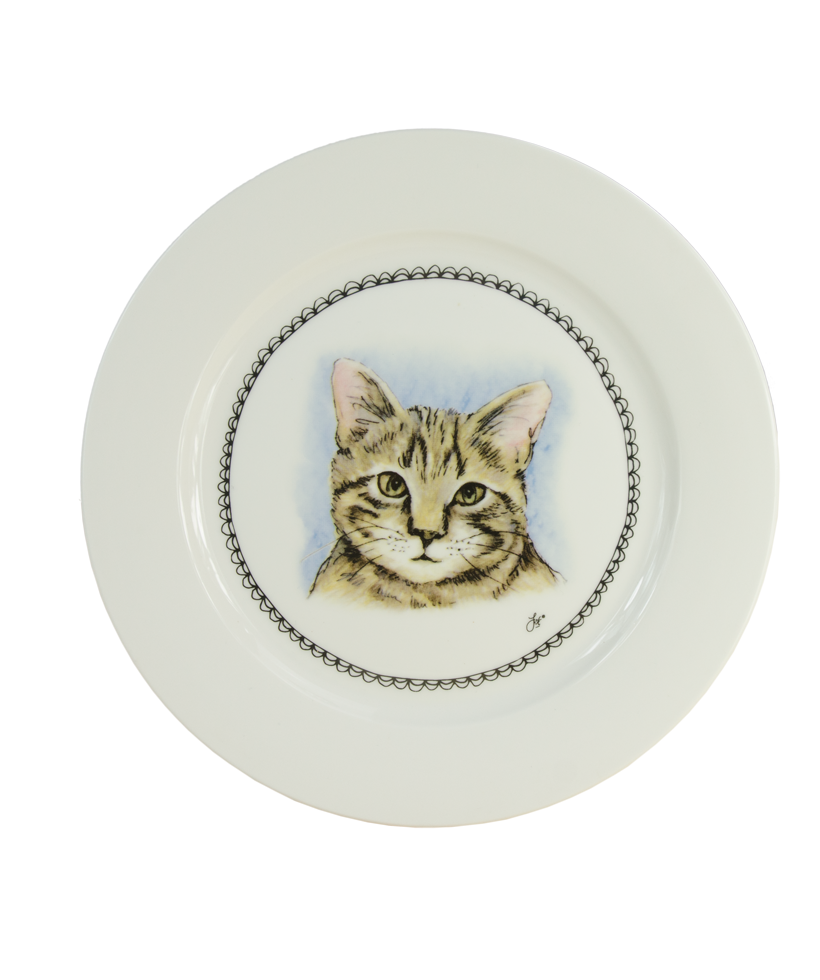 HofundZoo Frühstücksteller Katze – Einzigartiges Design für Katzenliebhaber