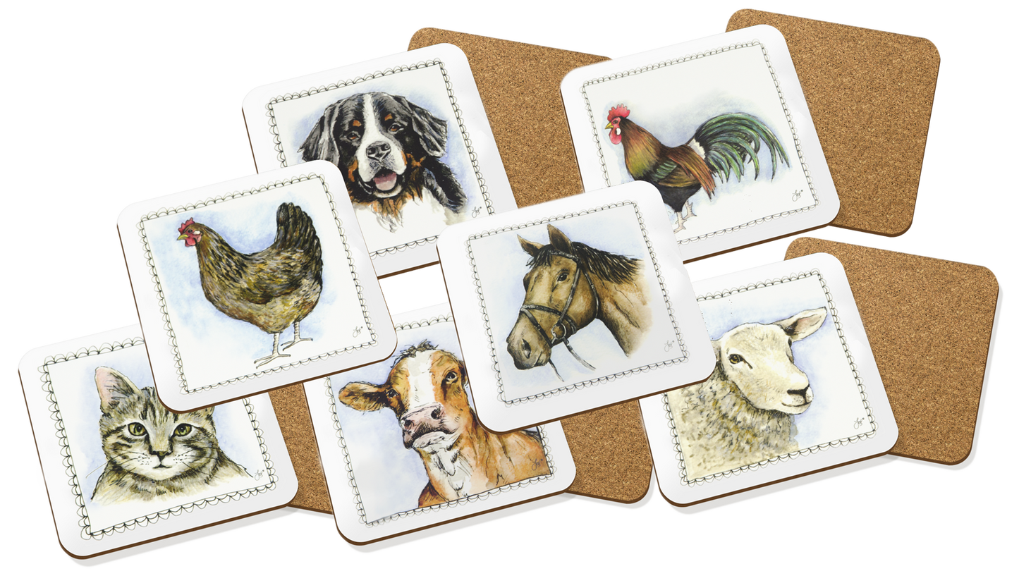 HofundZoo Untersetzer – Einzigartiges Design für Jeden Anlass