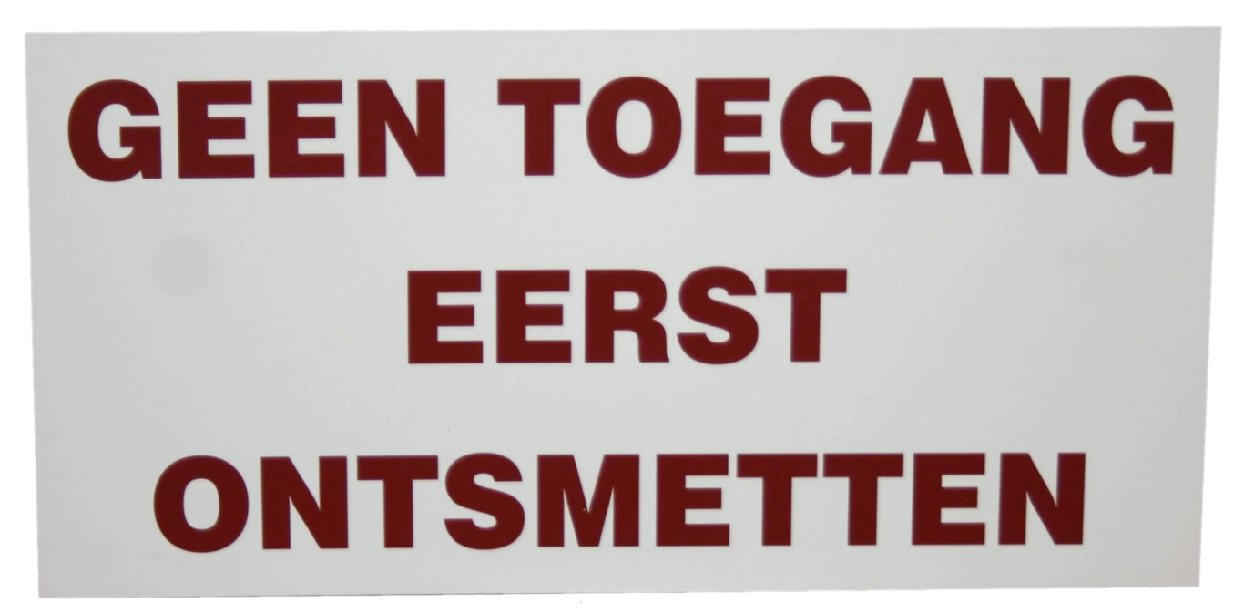 Schild Sicherheitsschild – Wetterfest und Langlebig
