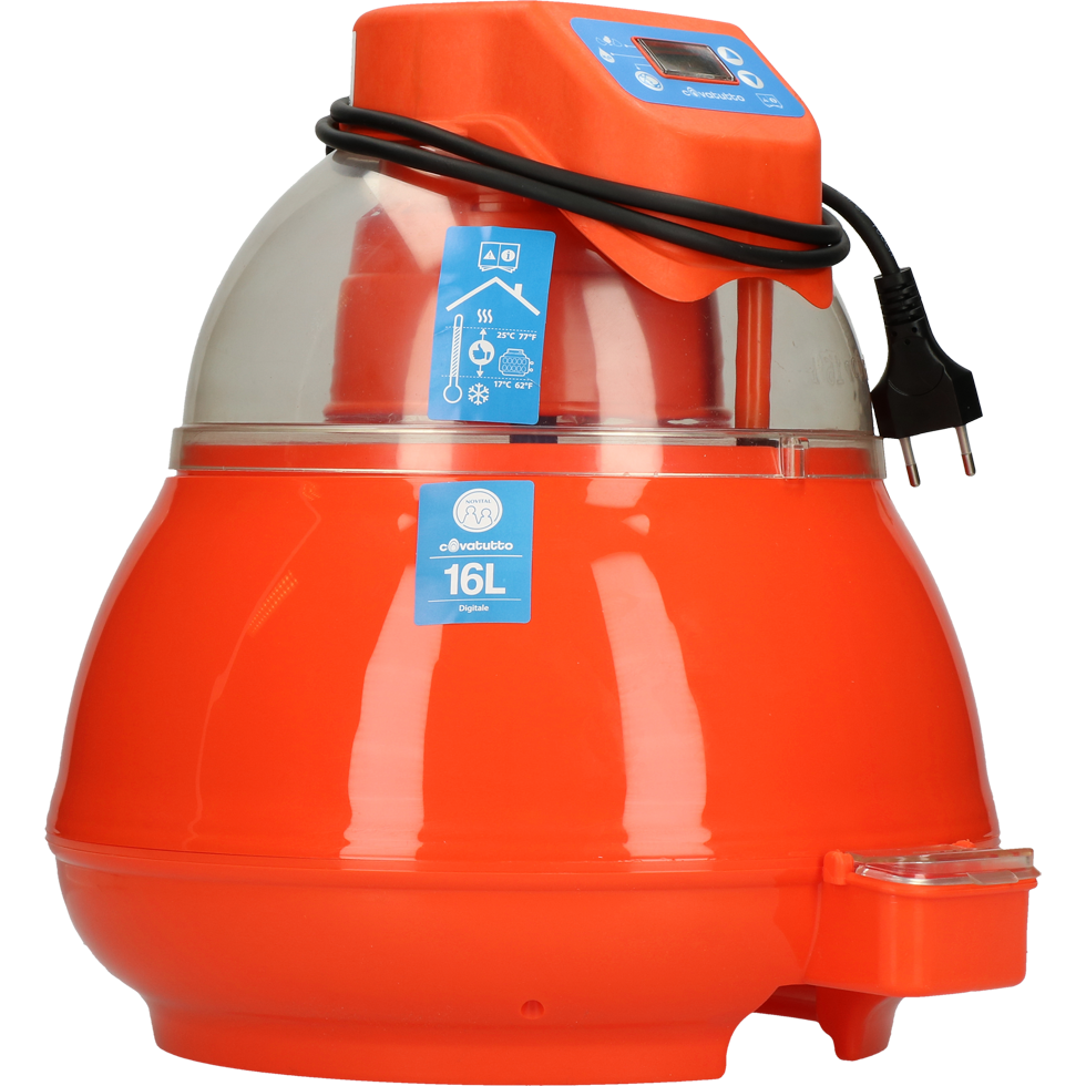 Covatutto 16L Digital Inkubator – Optimale Brutbedingungen Für Befruchtete Eier