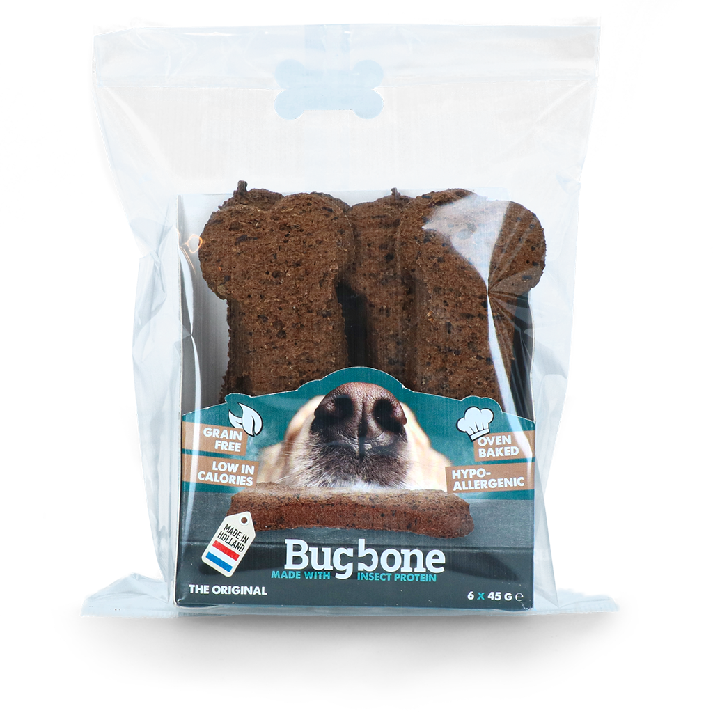 Bugbone Large – Hochwertiger Insektenprotein Snack für Hunde