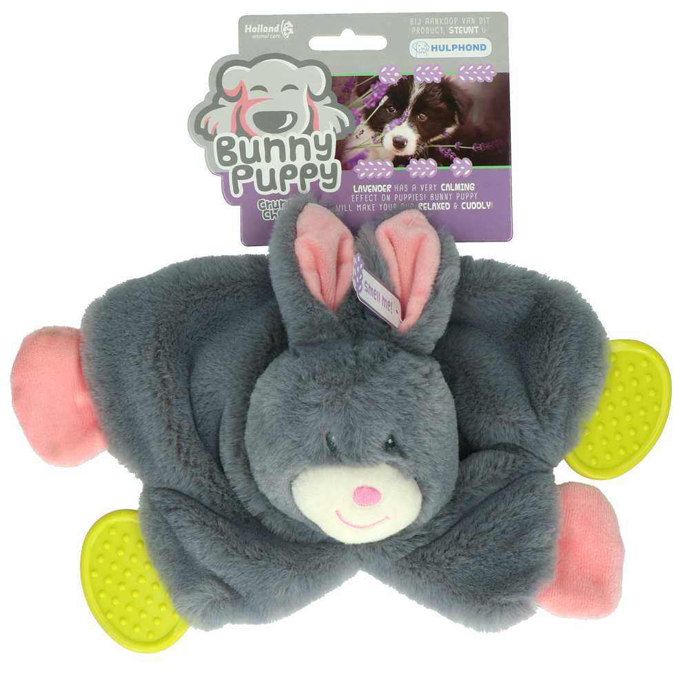 Bunny Puppy Crunchy Chew – Weicher Plüsch Mit Quietscher und Lavendelfüllung