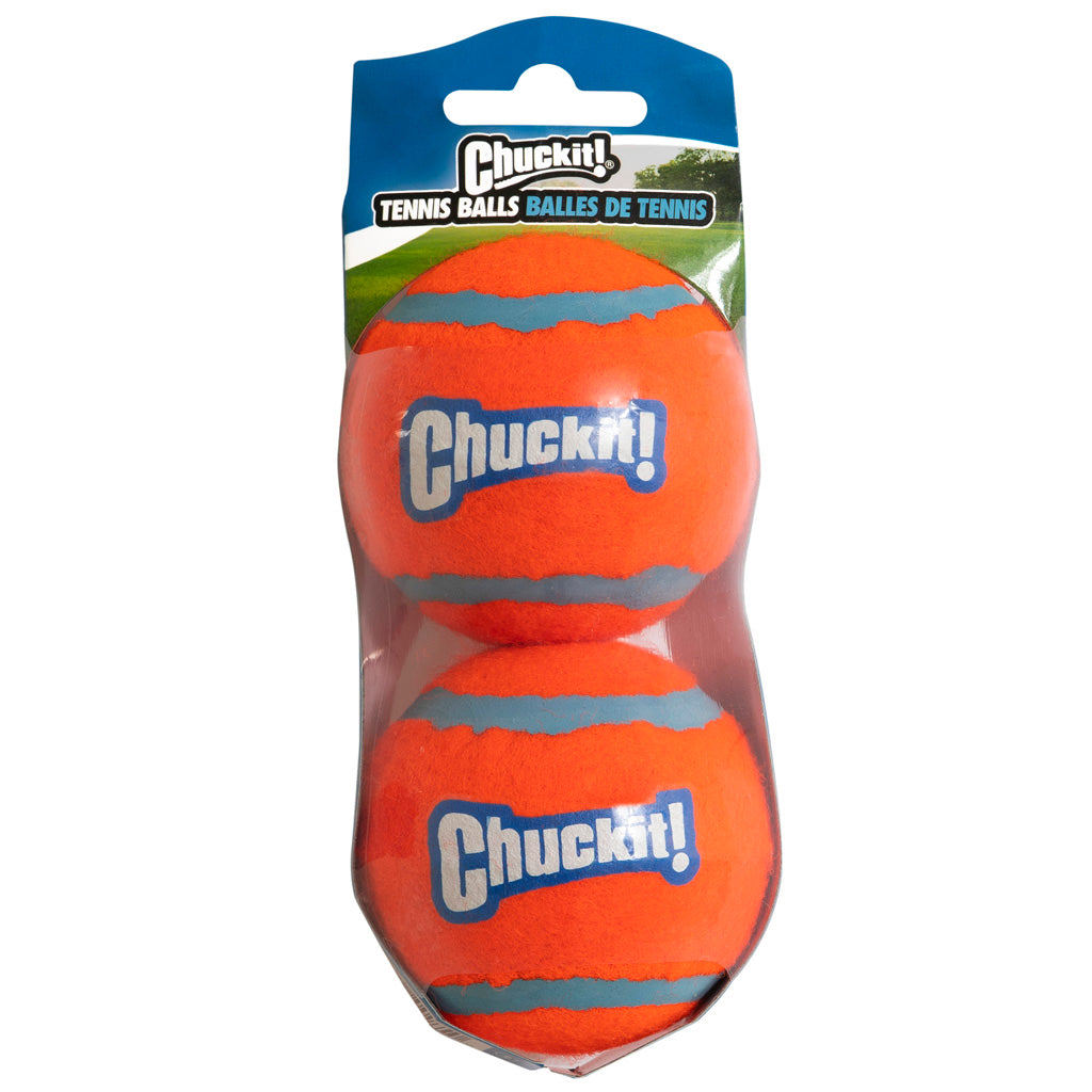 Chuckit! Tennisball M (2er-Pack) – Langlebig und Hochspringend