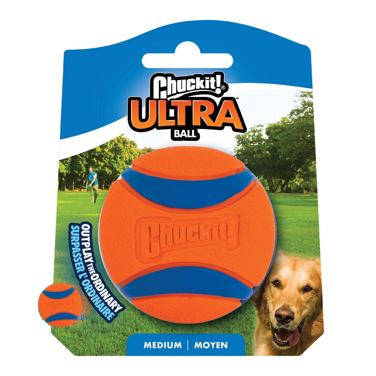 Chuckit Ultra Ball M – Langlebiger Apportierball Mit Hohem Sprung