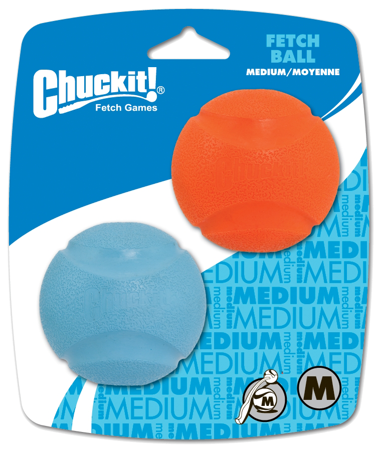 Chuckit! Fetch Ball M – Robuster Spielball Aus Natürlichem Kautschuk