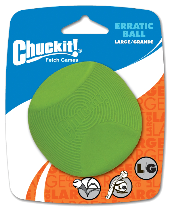 Chuckit Erratic Ball L – Unberechenbares Spielvergnügen