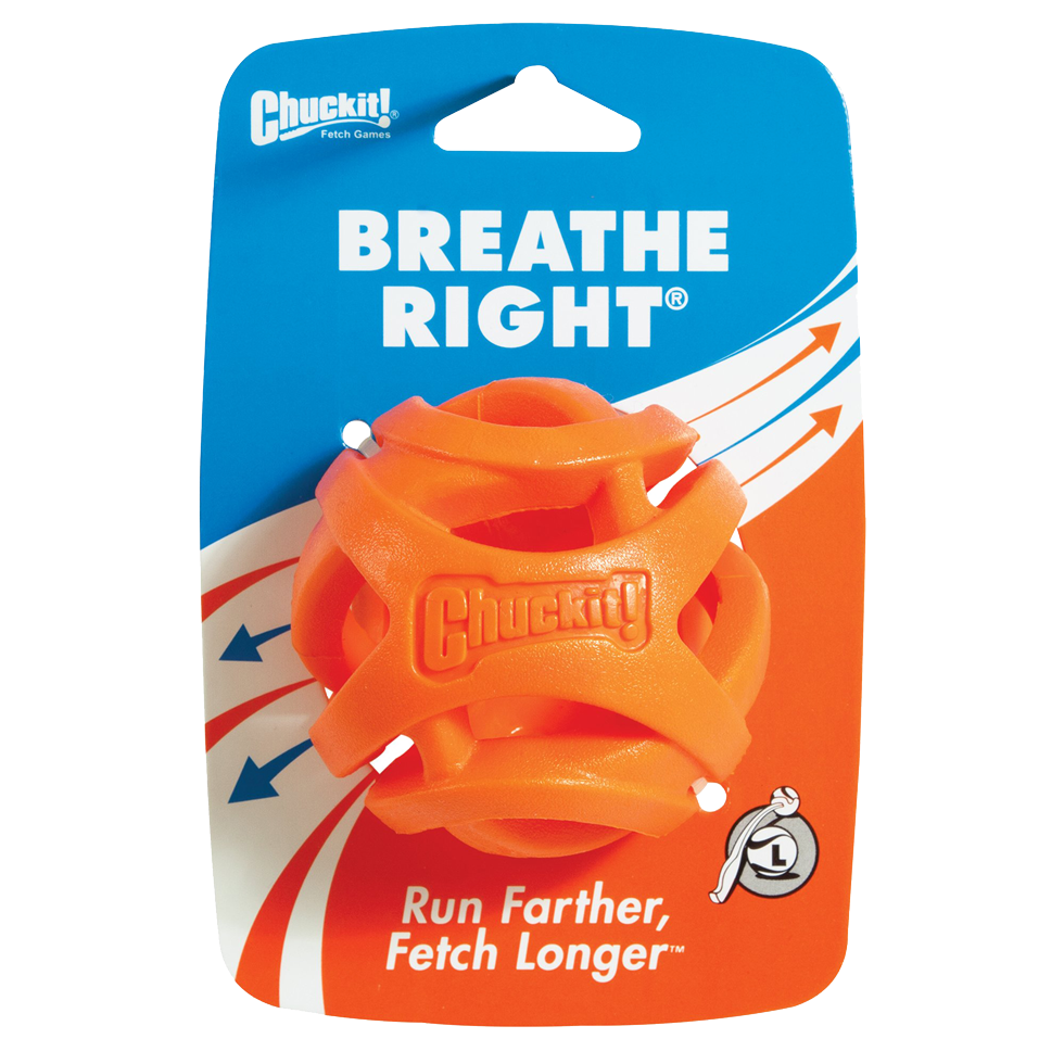 Chuckit Air Fetch Ball L – Erleichtert Das Atmen Beim Apportieren