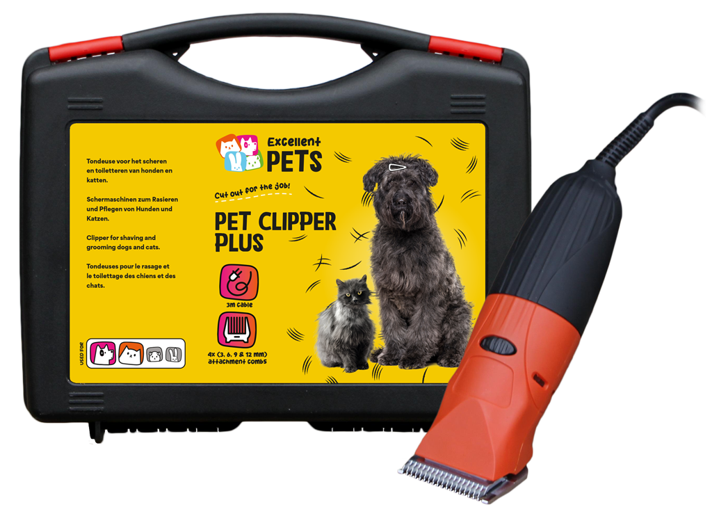 Excellent Pet Clipper Plus – Professionelle Haustierschermaschine mit Ergonomischem Handgriff