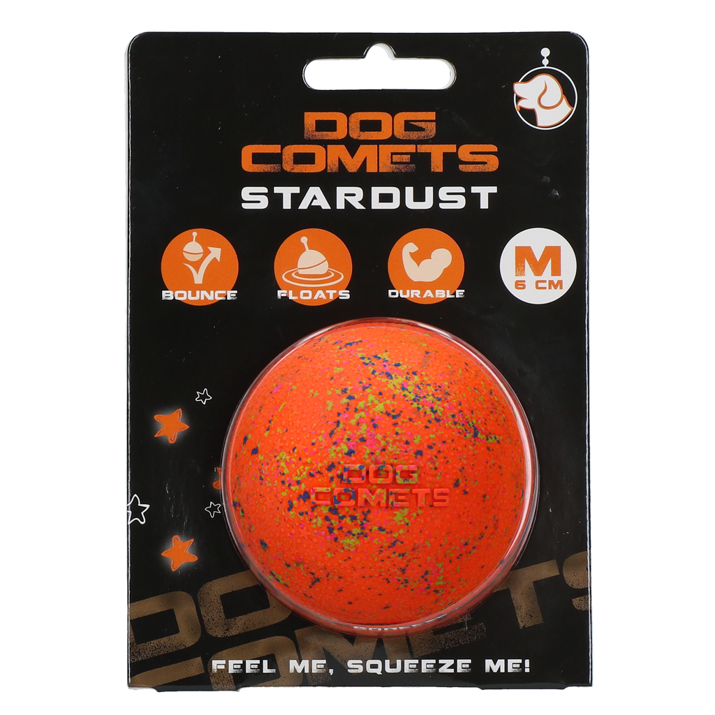 Dog Comets Stardust Orange M – Extrem Langlebig und Wasserfest