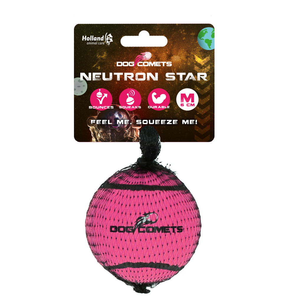 Dog Comets Neutron Star Tennisball Mit Quietscher – Unzerstörbar Für Endlosen Spielspaß