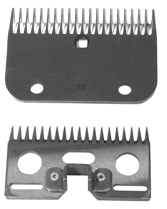 Constanta 2 Messerset Rind 24/18 – Klassisches Rasiermesser für Traditionelle Rasur