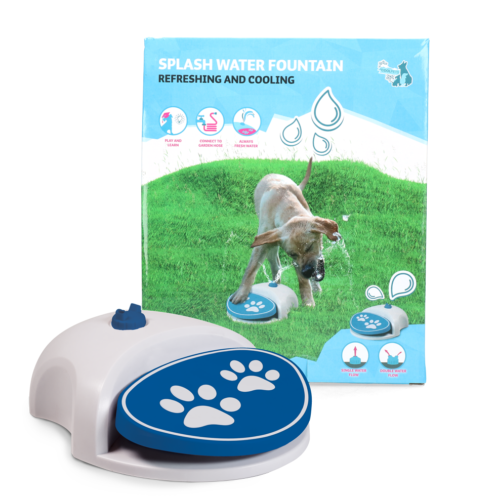CoolPets Splash Wasserbrunnen – Unbegrenzter Zugang Zu Frischem Trinkwasser