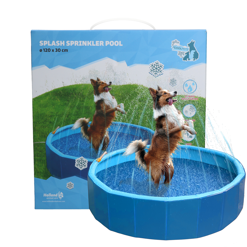 Coolpets Splash Sprinkler Pool – Optimale Erfrischung Für Hunde