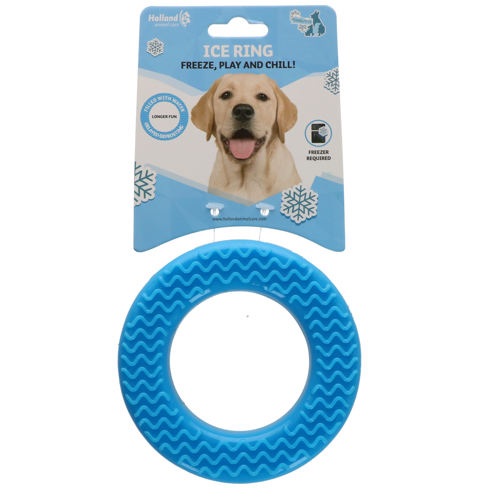 Coolpets Ice Ring – Kühlendes Hundespielzeug Für Heiße Tage