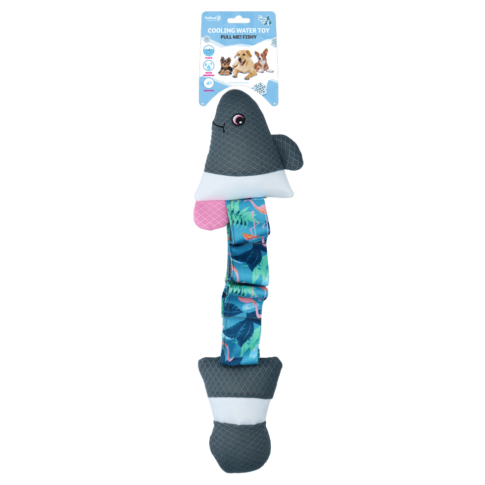 CoolPets Pull Me! Fishy Flamingo – Innovatives Wasserspielzeug für Hunde