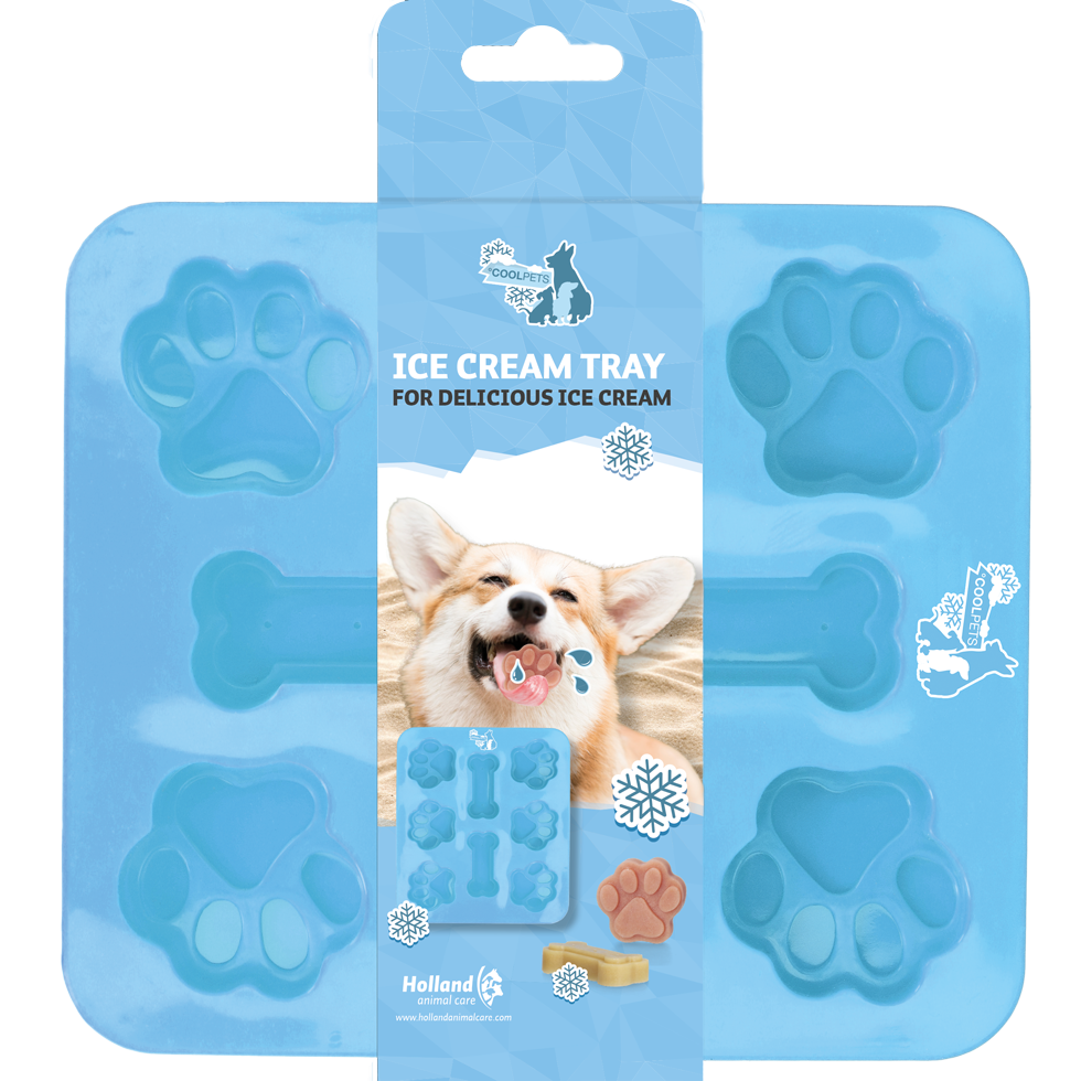 CoolPets Dog Ice Mix Tray – Selbstgemachtes Wassereis Für Hunde