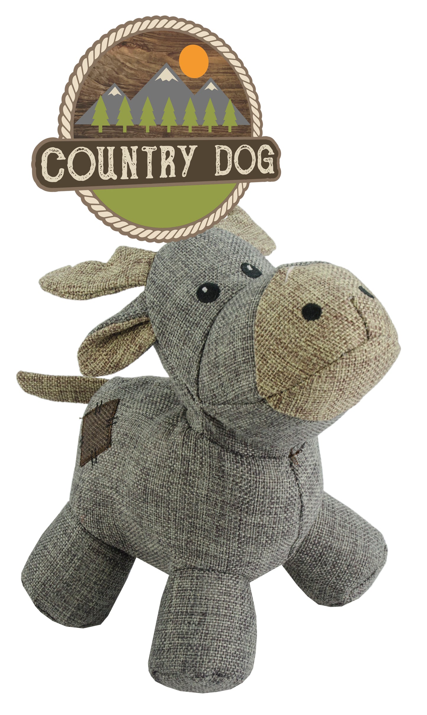 Country Dog Original Moose – Langlebiges Kuscheltier aus Leinenstoff