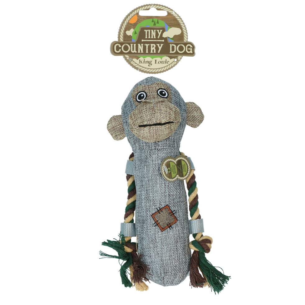 Country Dog Tiny King Louie – Langlebiges Kuscheltier Aus Hochwertigem Leinenstoff