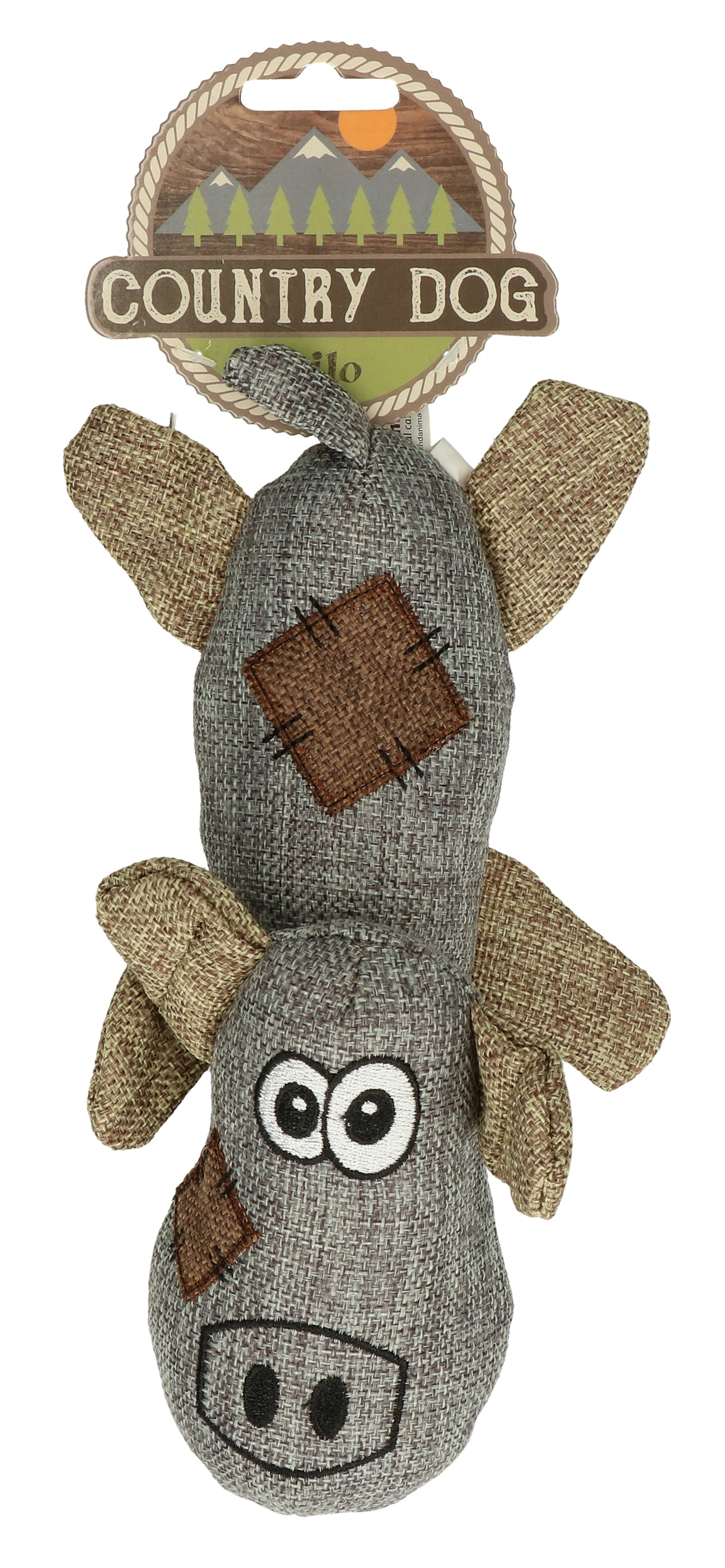 Country Dog Original Lilo – Langlebiges Kuscheltier aus Leinenstoff