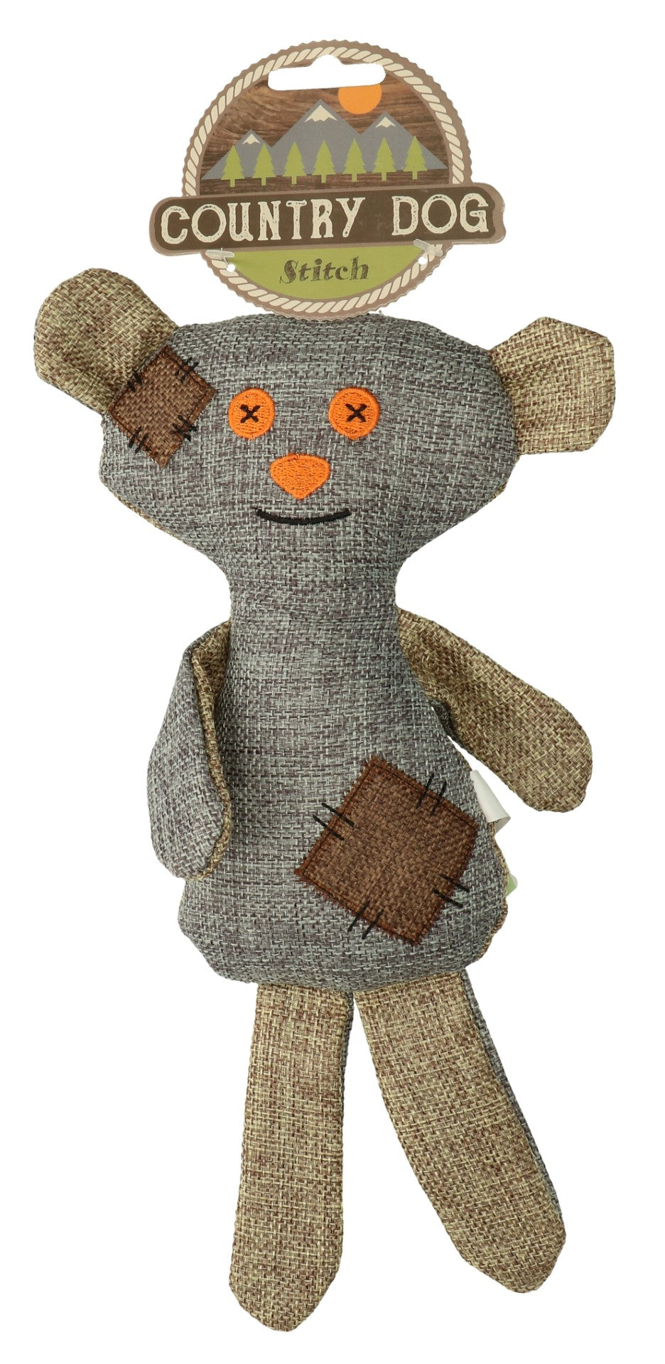 Country Dog Original Stitch – Langlebiges Kuscheltier aus Leinenstoff