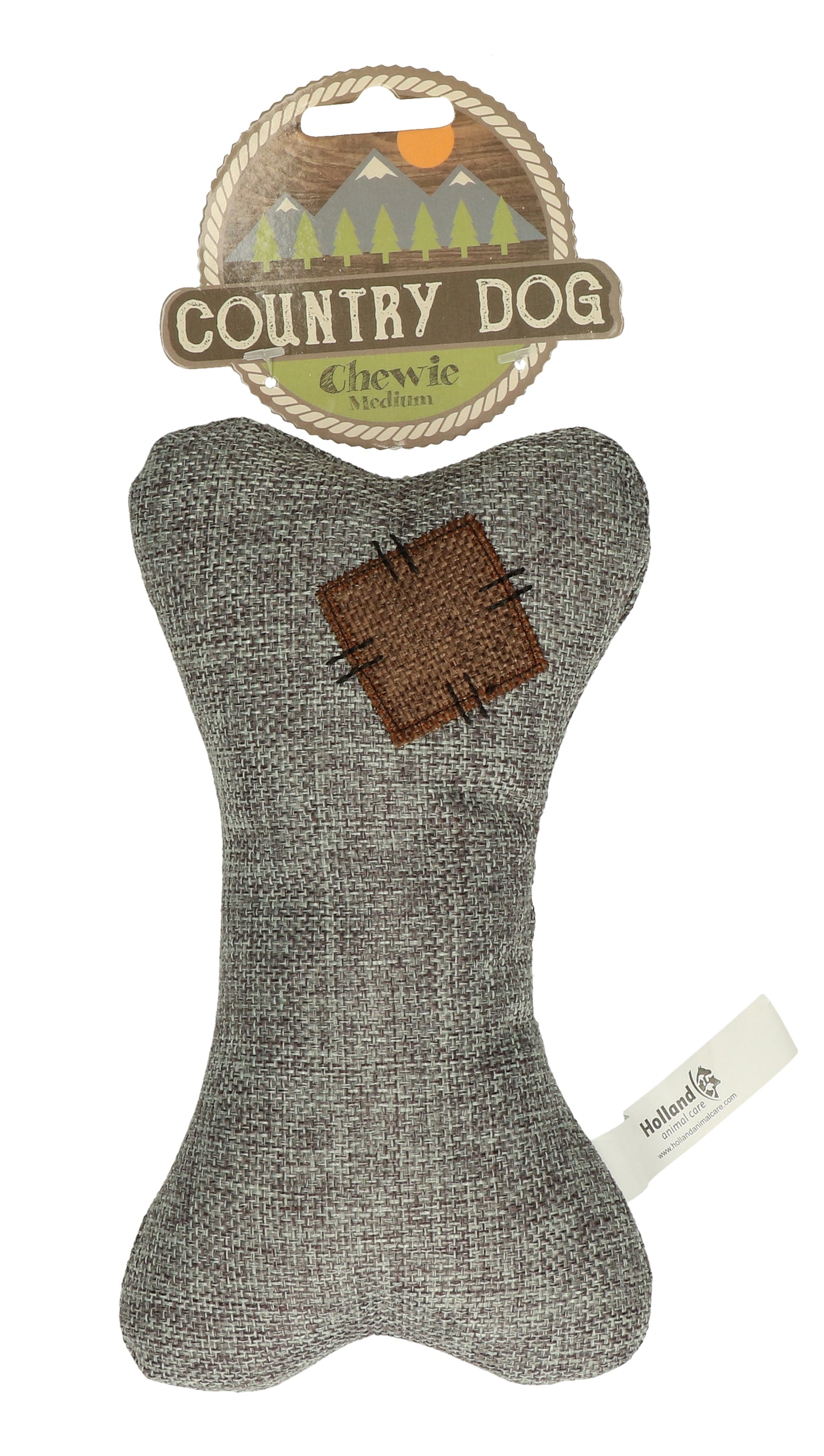 Country Dog Original Chewie M – Langlebiges Kuscheltier aus Leinenstoff