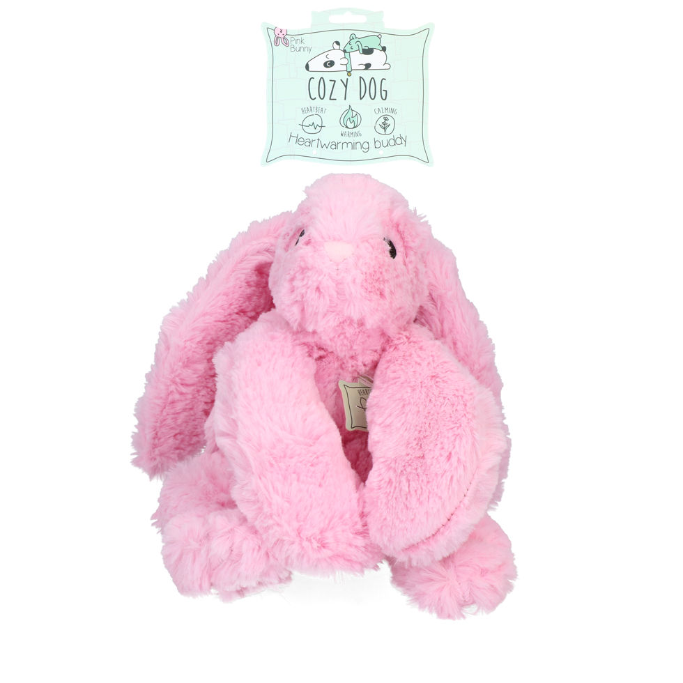 Cozy Dog Bunny Rosa – Imitiert Herzschlag Für Komfort