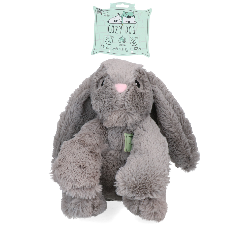Cozy Dog Bunny Grau – Herzschlag Imitation Für Wärme Und Komfort