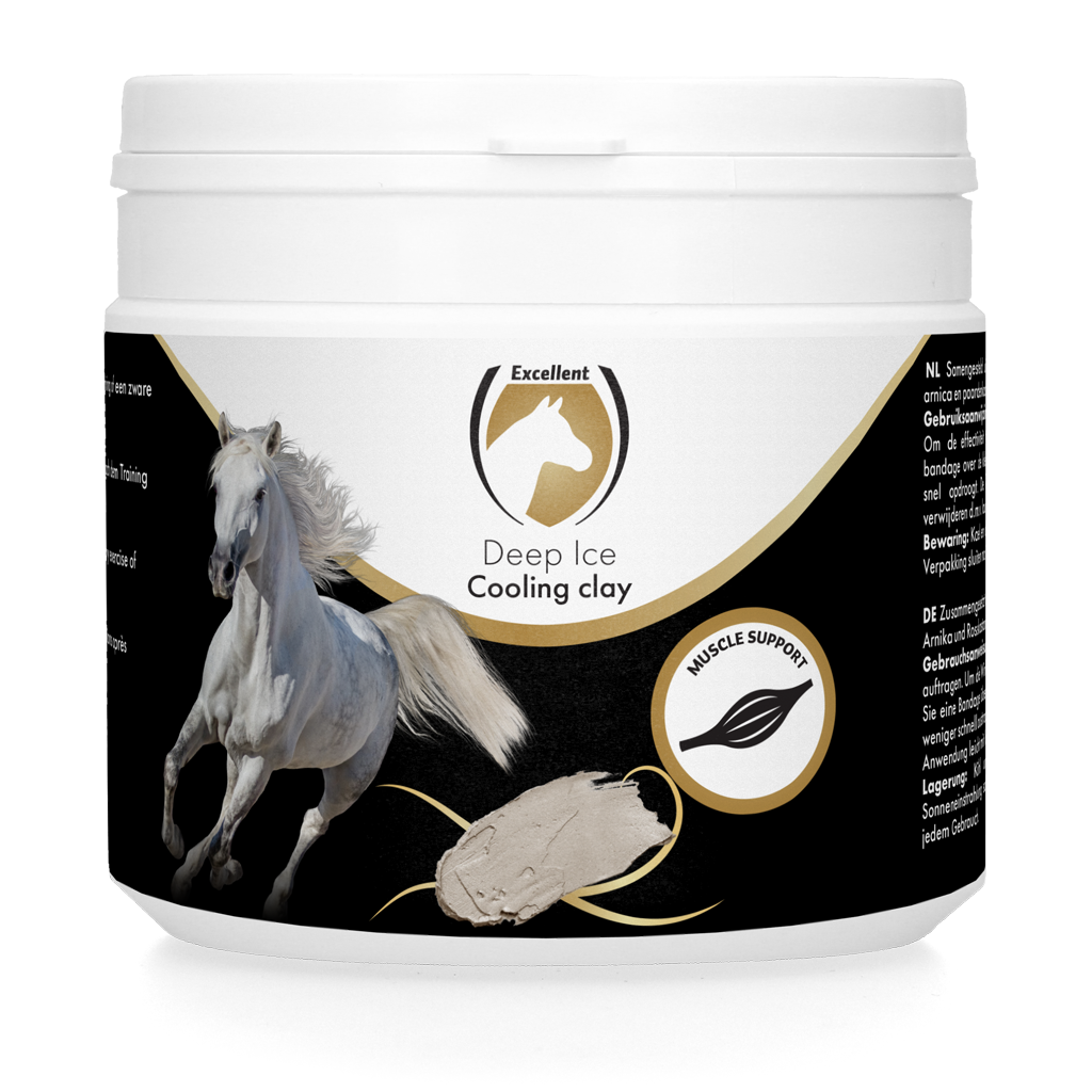 Excellent Horse Deep Ice Cooling Clay 500 g – Kühlende Tonerde Für Muskeln Und Gelenke