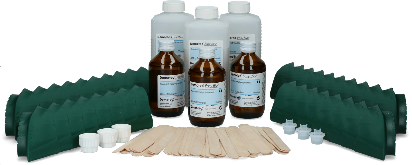 Demotec Easy Bloc 36 Behandlungen – Innovatives System für Klauenbehandlung