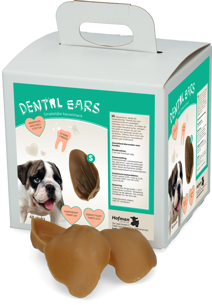 Dental Ears Kleine 48 St – Gesunde Zahnpflege Für Hunde