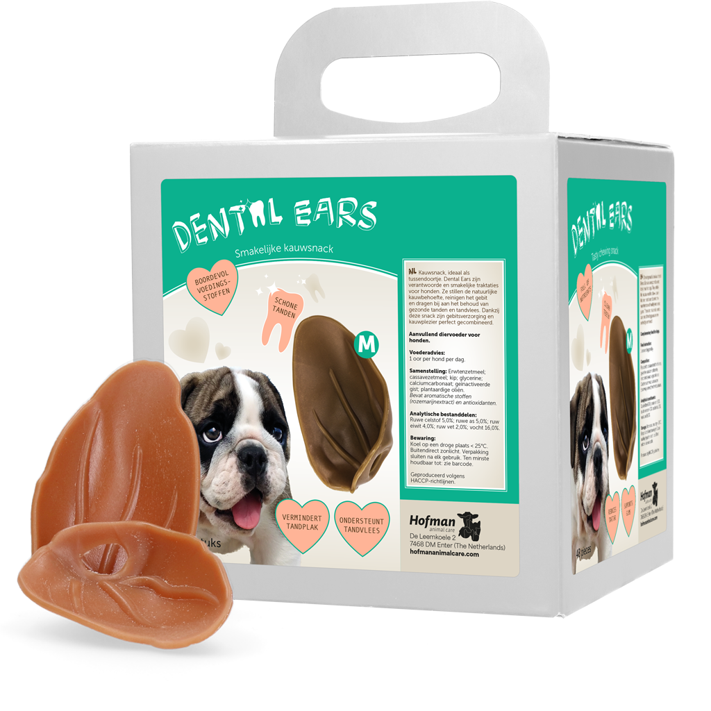 Dental Ears Dental Ears Medium 48 St – Zahnpflege Und Kauvergnügen Für Hunde