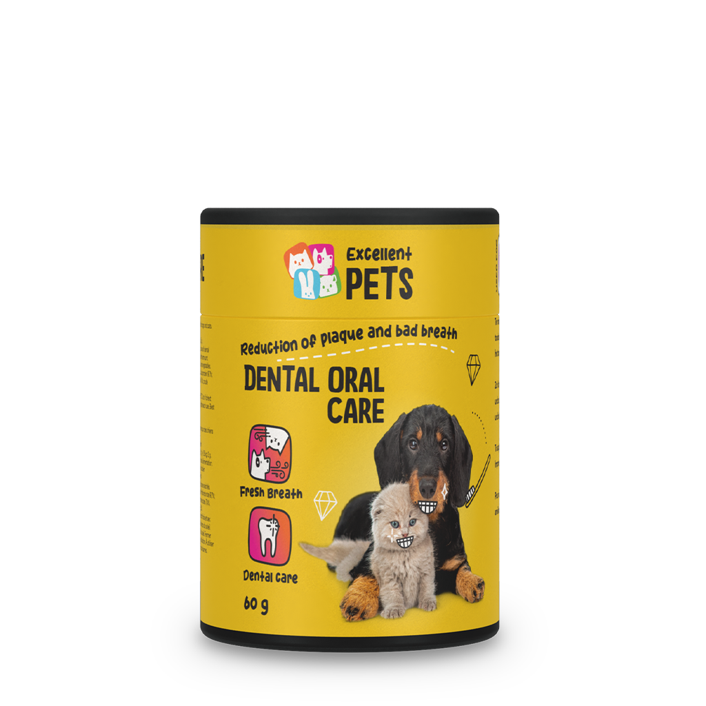 Excellent Pets Dental Oral Care 60 g – Effektive Zahnsteinreduzierung und Frischer Atem