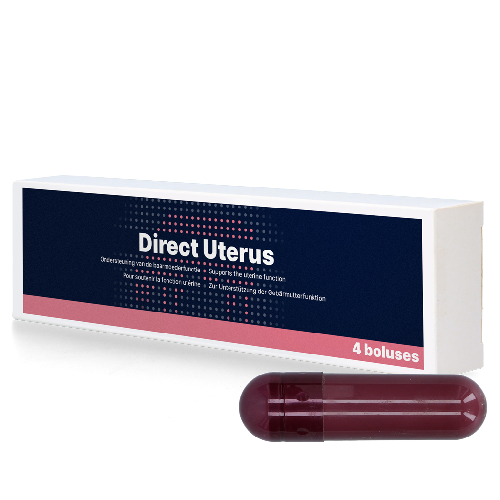 Direct Uterus Bolus 4 x 45 g – Unterstützung Für Gesunde Gebärmutterfunktion