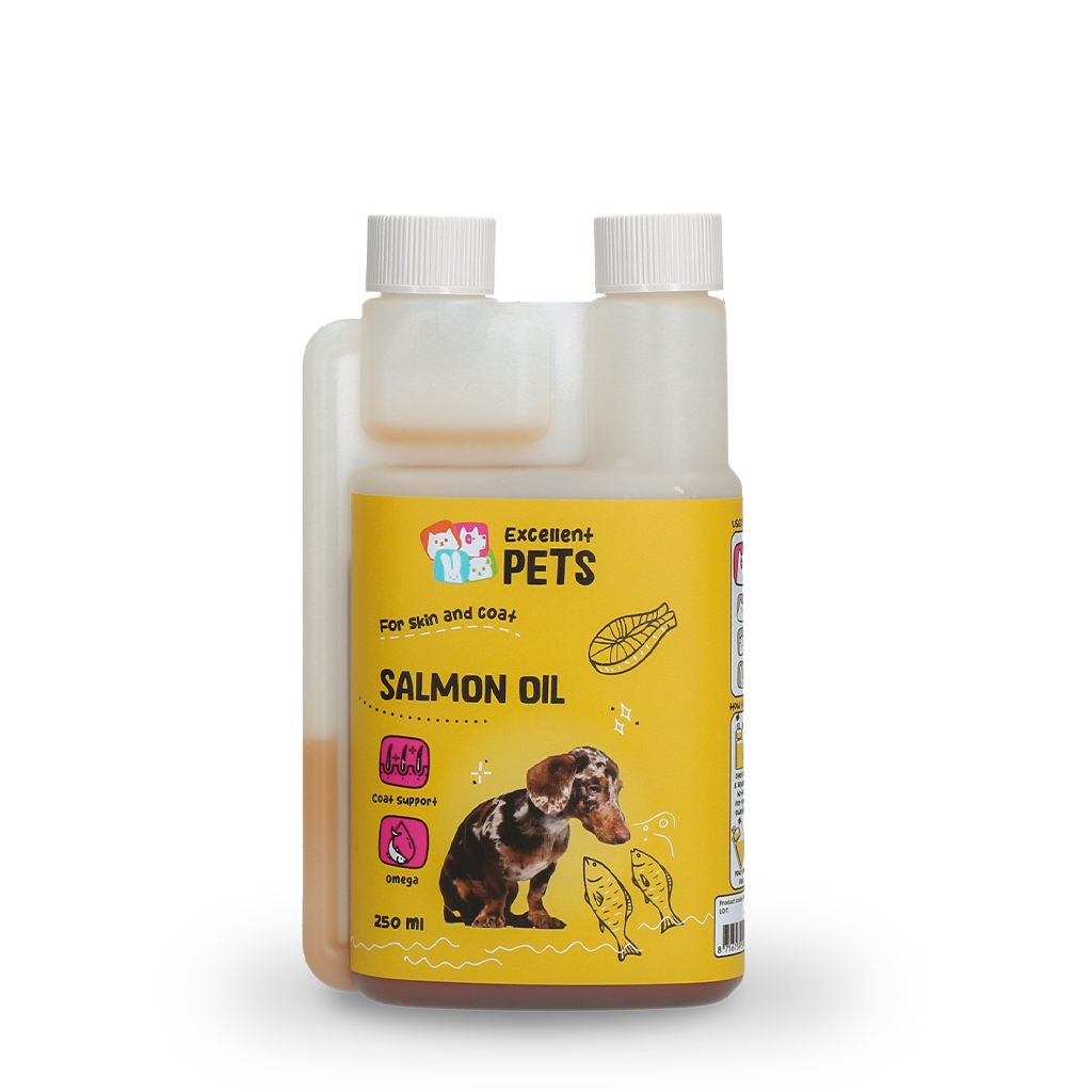 Excellent Pets Lachsöl für Hunde 250 ml – Unterstützt Gelenke und Immunsystem