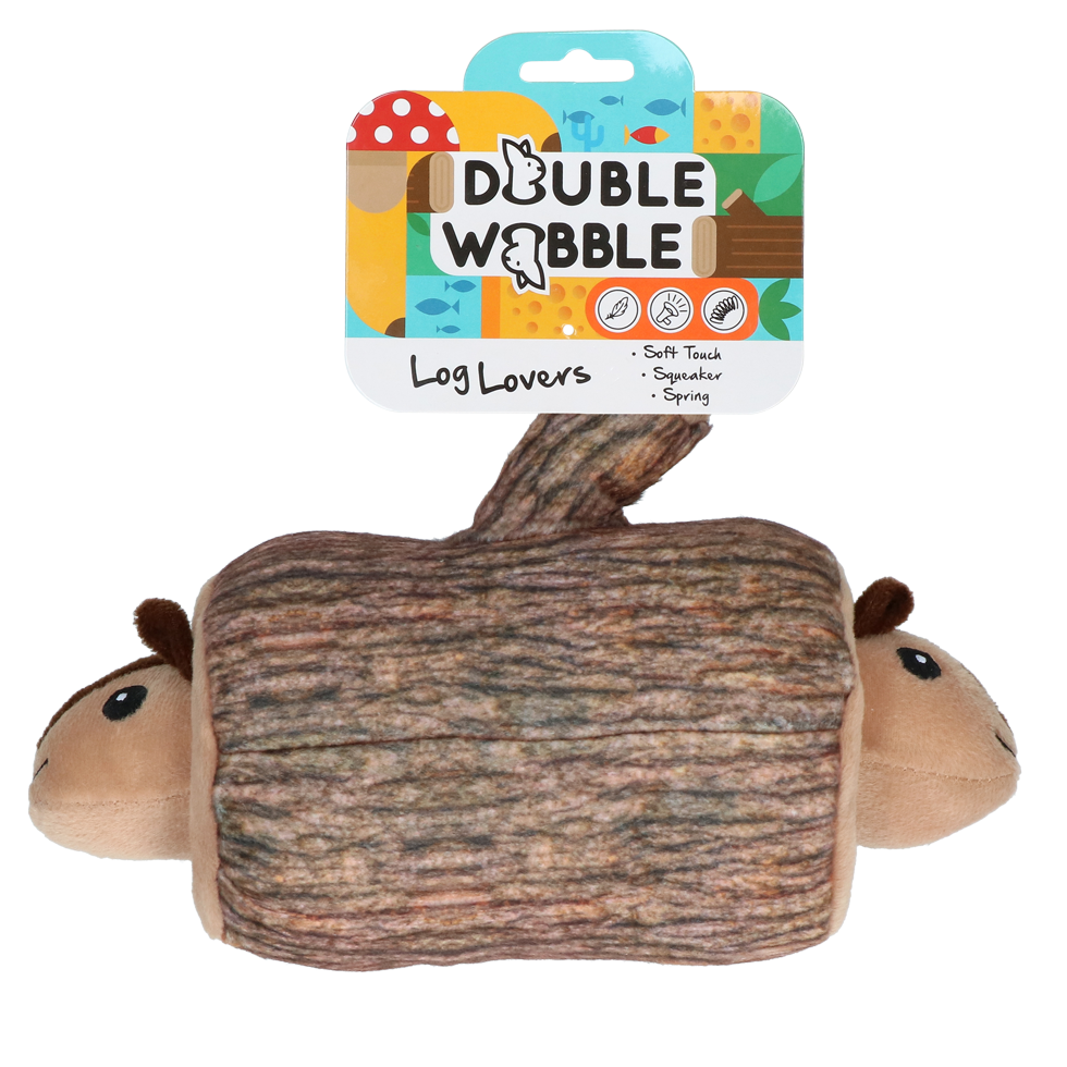 Double Wobble Kuscheltier – Extra Weich Mit Lustigen Quietschern