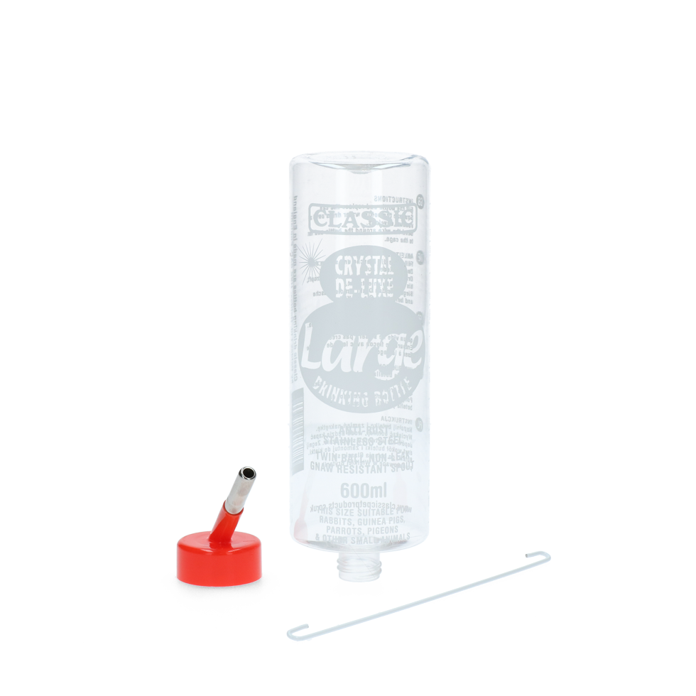 Classic Crystal Deluxe Trinkeflasche 600 ml – Langlebig Und Einfach Zu Füllen