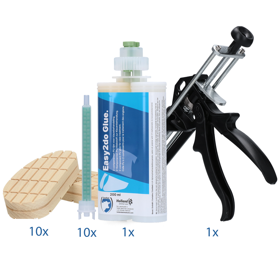 Excellent Easy2do Kleber Startpaket 200 ml 10 Anw – Effektive Lösung Für Klauenpflege