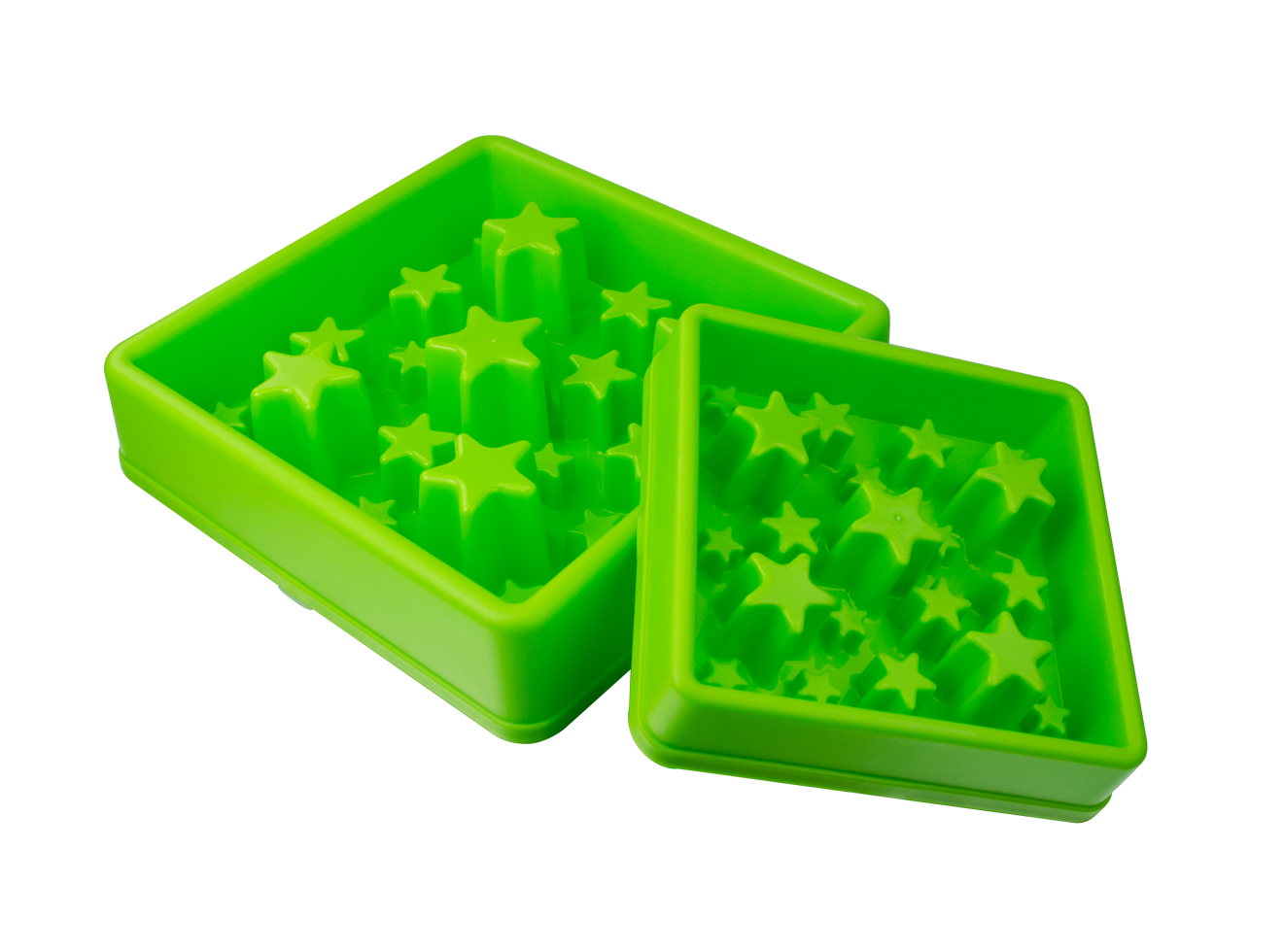 Eat Slow Live Longer Star Grün S – Anti-Schlingnapf Für Langsame Ernährung