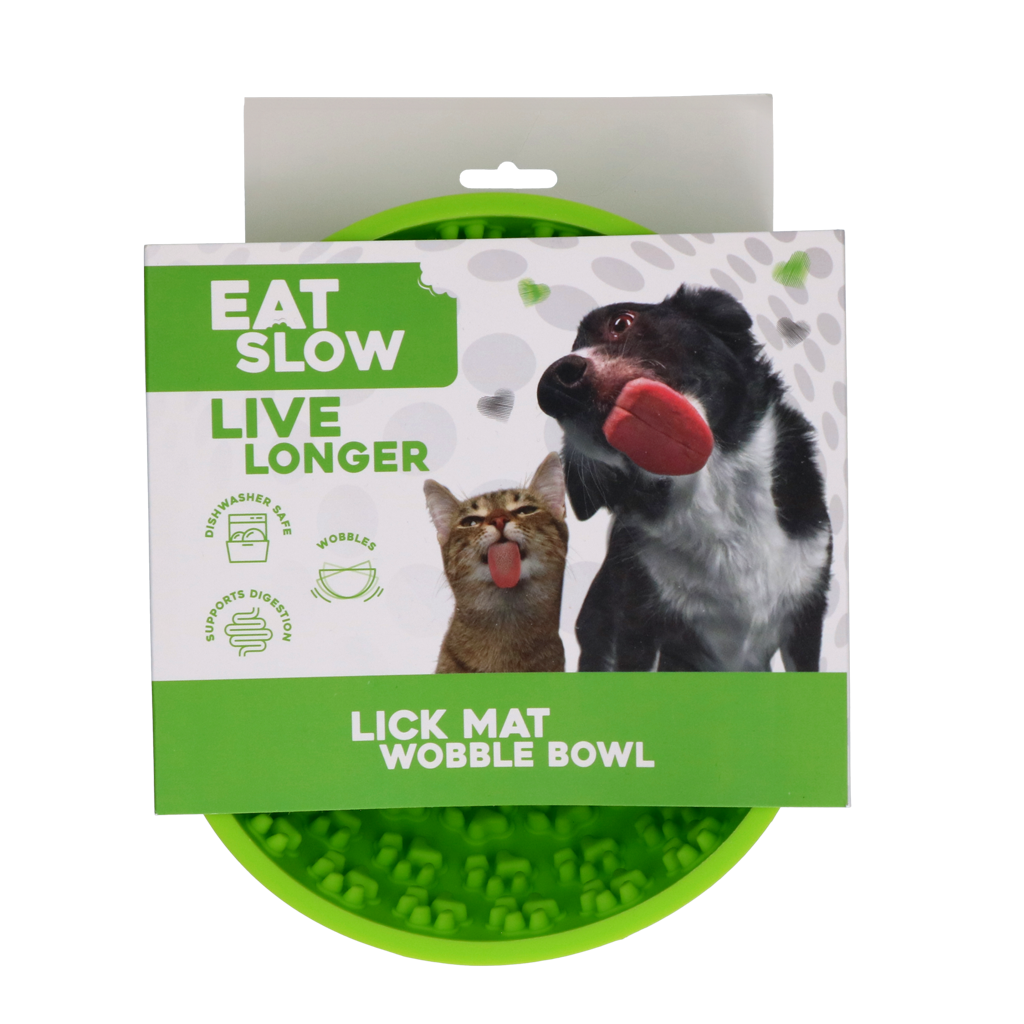 Eat Slow Live Longer Wackeliger Antischlingnapf – Fördert Langsame Futteraufnahme