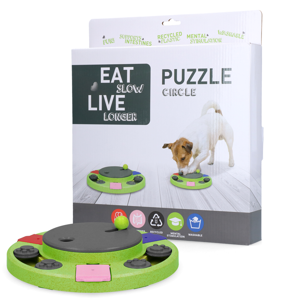 Eat Slow Live Longer Futterpuzzle – Fördert Mentale Stimulation für Hunde